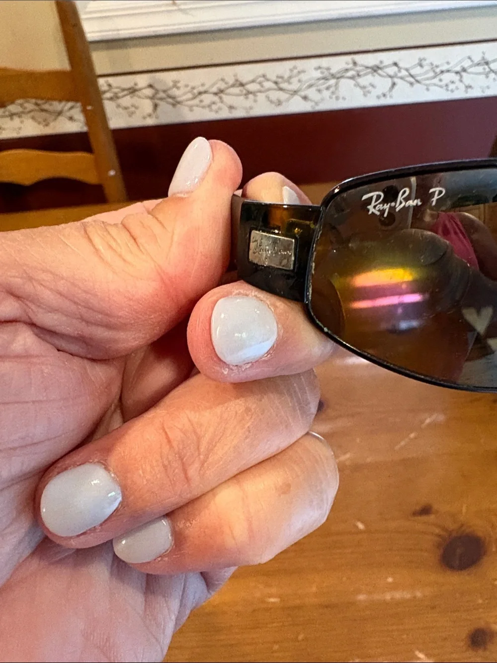 Ray-Ban Women’s Aviator Sunglasses - Brown Lenses, tortoise shell frame.